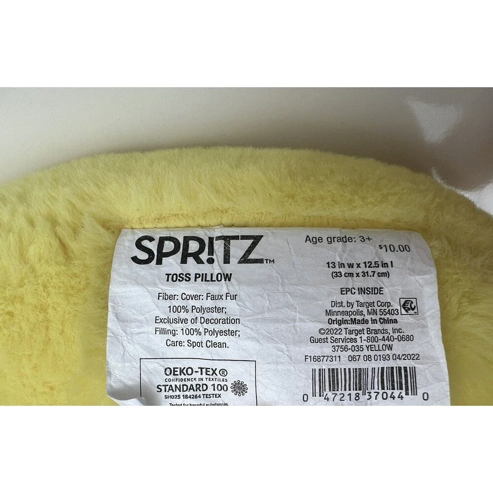 Set Of 2 Target Spiritz Easter Shaped Throw Pillows Chicken & Bunny Spring Decor